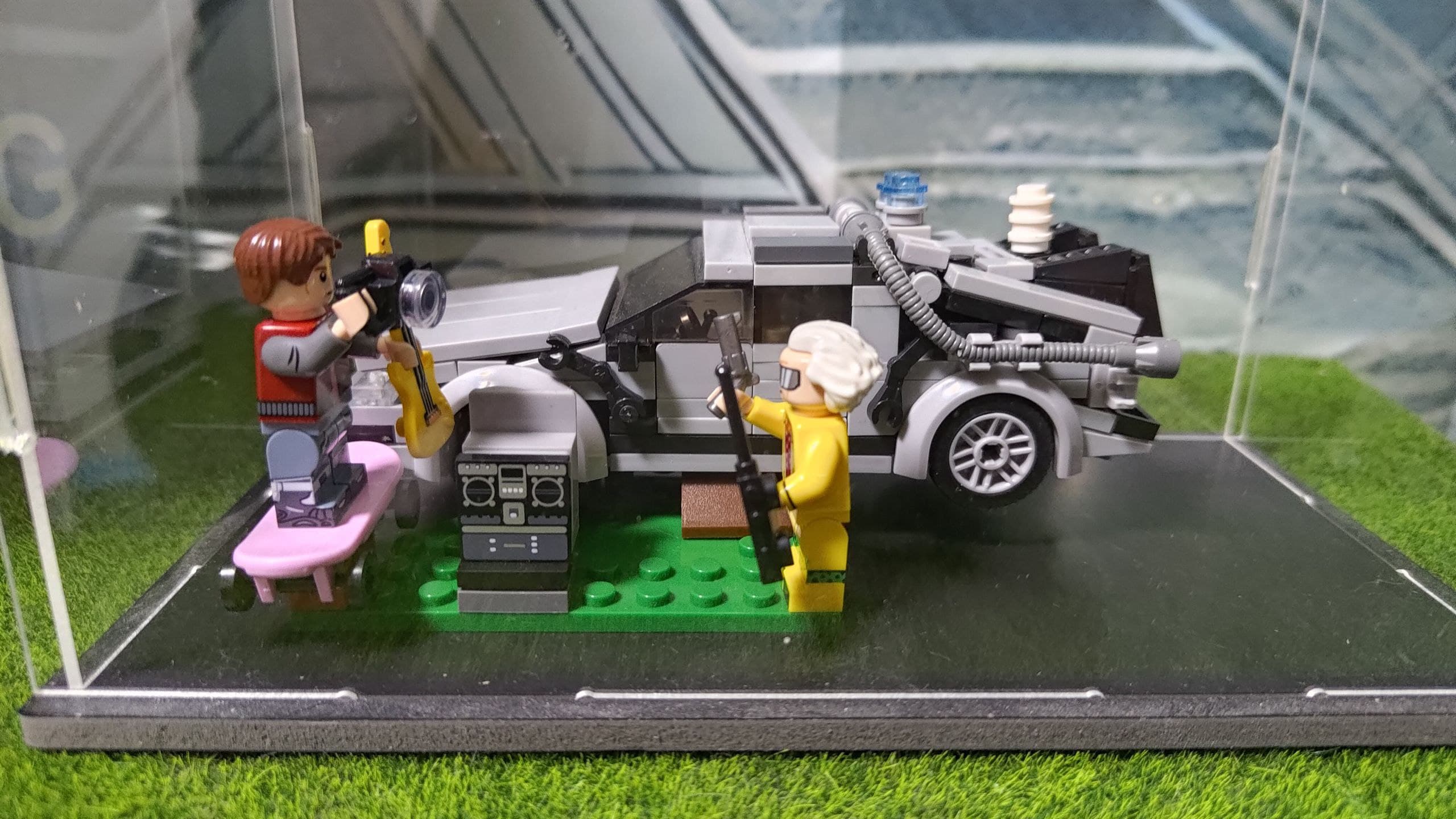 Back to the Future Time Machine Diorama